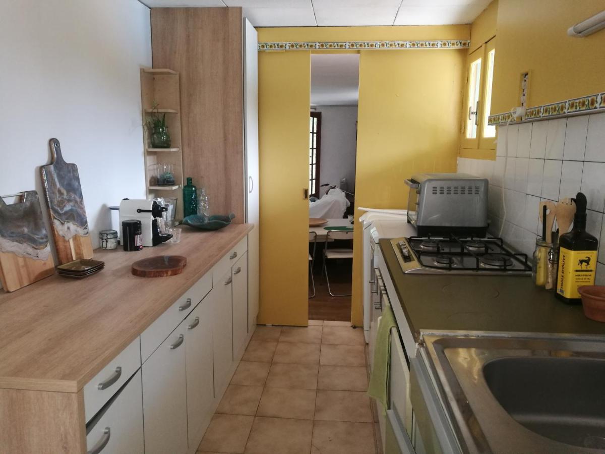 Joli Appartement Dans Villa Entre Nice Et L'Arriere Pays Castagniers Exteriör bild